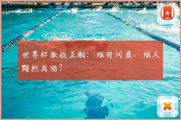 世界杯激战正酣:谁将问鼎,谁又黯然离场?