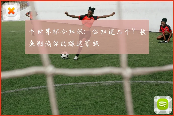 个世界杯冷知识：你知道几个？快来测试你的球迷等级